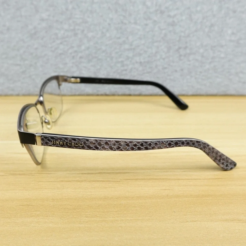 Jimmy Choo JC 99 6UO Eyeglasses Frames Womens 51-17-135 Snake Print